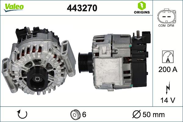 VALEO 443270 - Alternateur droxauto.com
