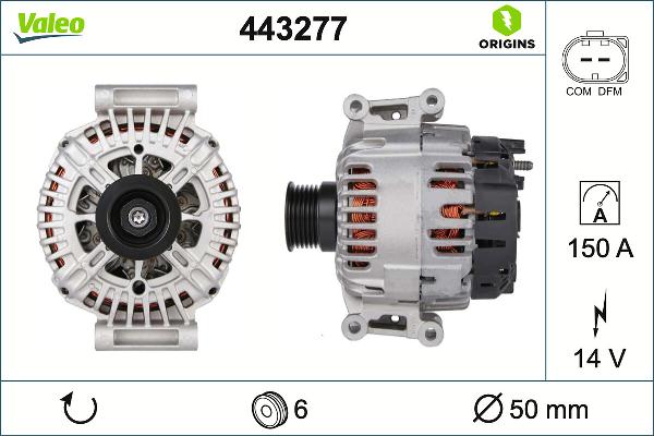 VALEO 443277 - Alternateur droxauto.com