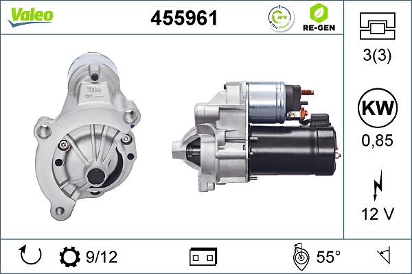 VALEO 455961 - Démarreur droxauto.com