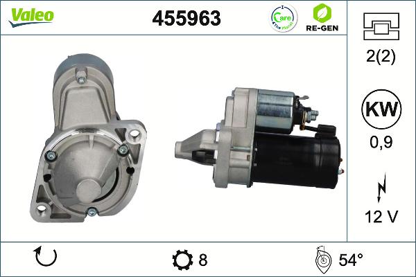 VALEO 455963 - Démarreur droxauto.com