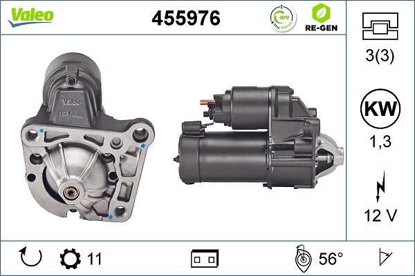 VALEO 455976 - Démarreur droxauto.com