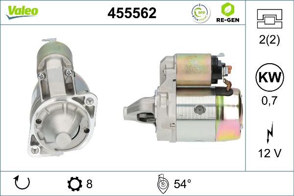 VALEO 455562 - Démarreur droxauto.com