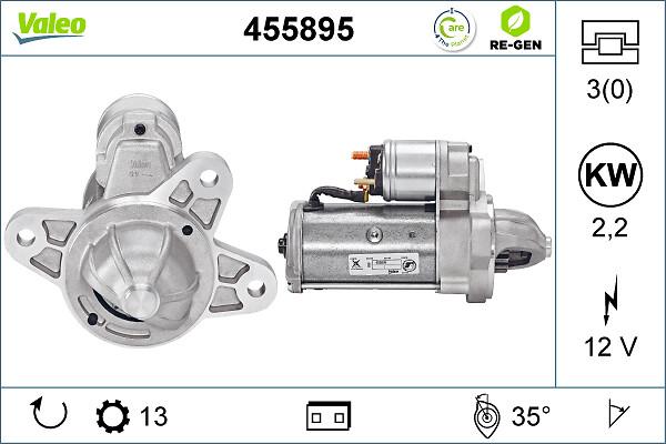 VALEO 455895 - Démarreur droxauto.com