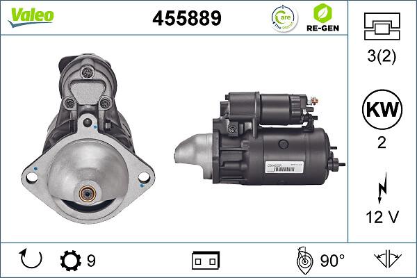 VALEO 455889 - Démarreur droxauto.com