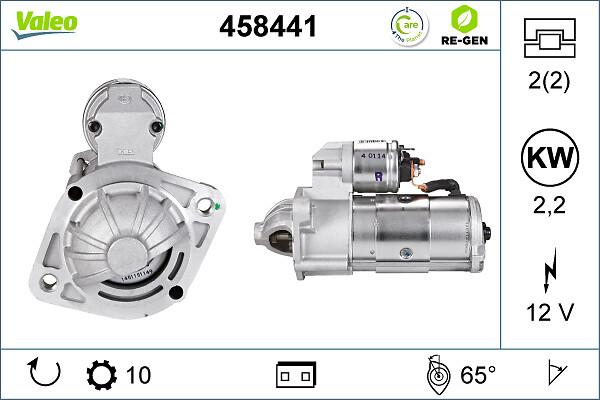 VALEO 458441 - Démarreur droxauto.com