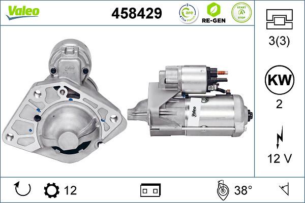 VALEO 458429 - Démarreur droxauto.com