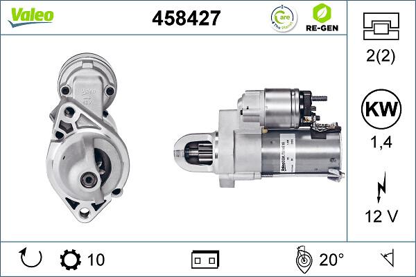 VALEO 458427 - Démarreur droxauto.com