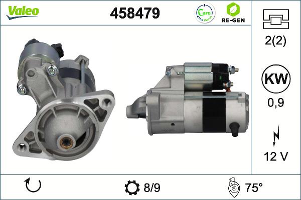 VALEO 458479 - Démarreur droxauto.com