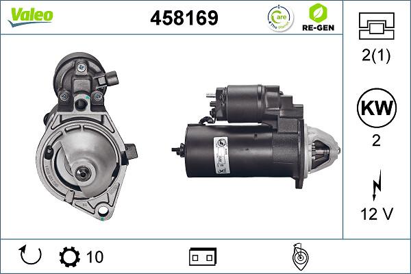 VALEO 458169 - Démarreur droxauto.com