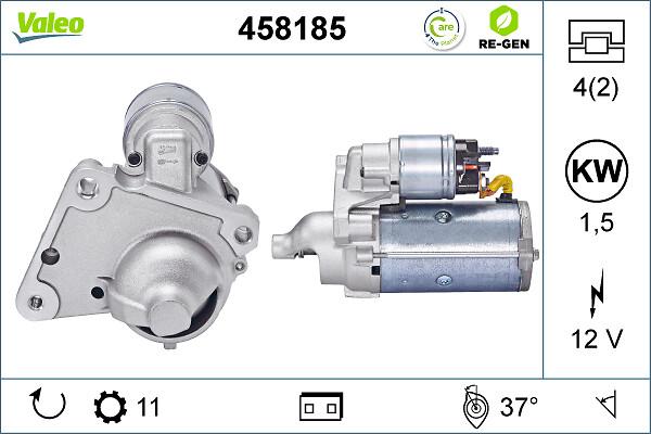 VALEO 458185 - Démarreur droxauto.com