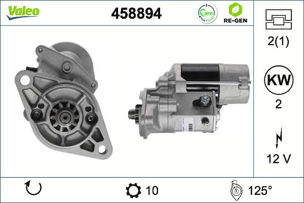 VALEO 458894 - Démarreur droxauto.com