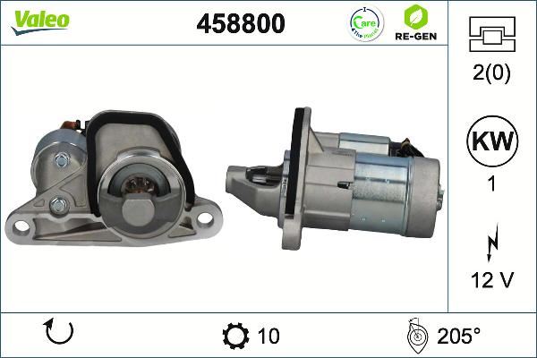 VALEO 458800 - Démarreur droxauto.com