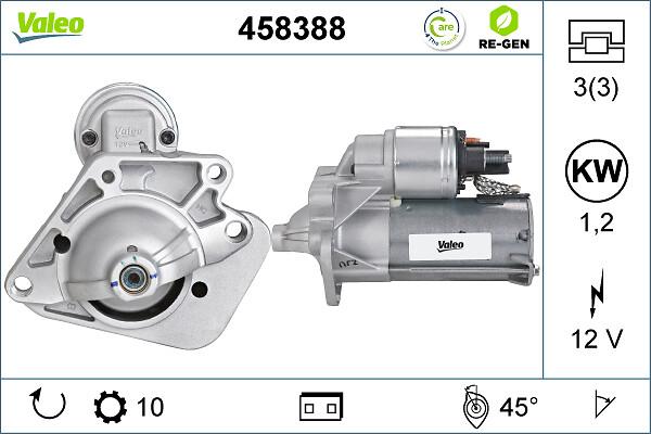 VALEO 458388 - Démarreur droxauto.com