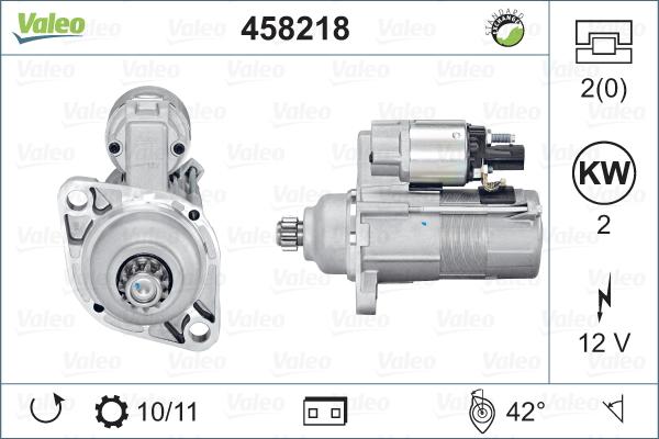 VALEO 458218 - Démarreur droxauto.com