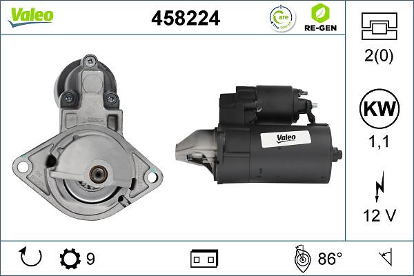 VALEO 458224 - Démarreur droxauto.com