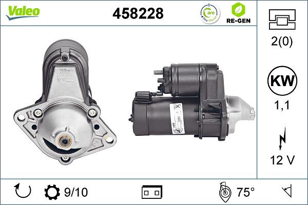 VALEO 458228 - Démarreur droxauto.com