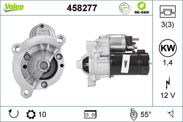 VALEO 458277 - Démarreur droxauto.com