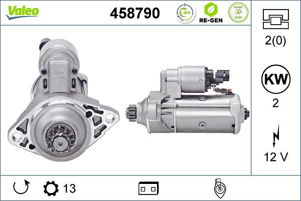 VALEO 458790 - Démarreur droxauto.com