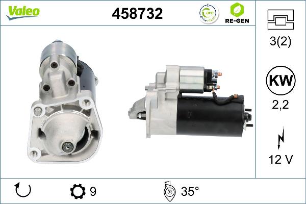 VALEO 458732 - Démarreur droxauto.com