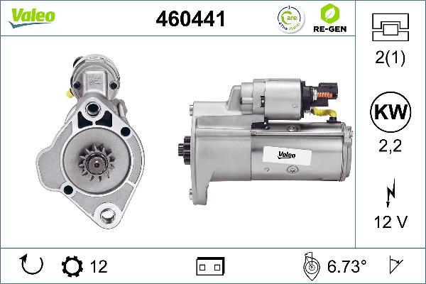 VALEO 460441 - Démarreur droxauto.com