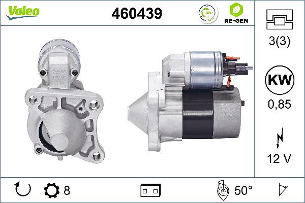 VALEO 460439 - Démarreur droxauto.com