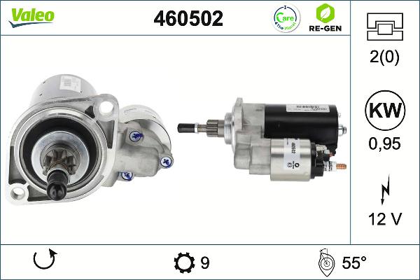 VALEO 460502 - Démarreur droxauto.com
