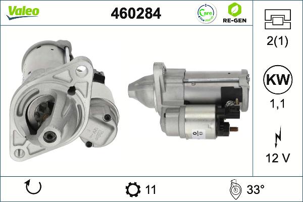 VALEO 460284 - Démarreur droxauto.com