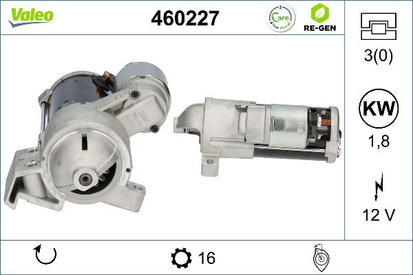 VALEO 460227 - Démarreur droxauto.com