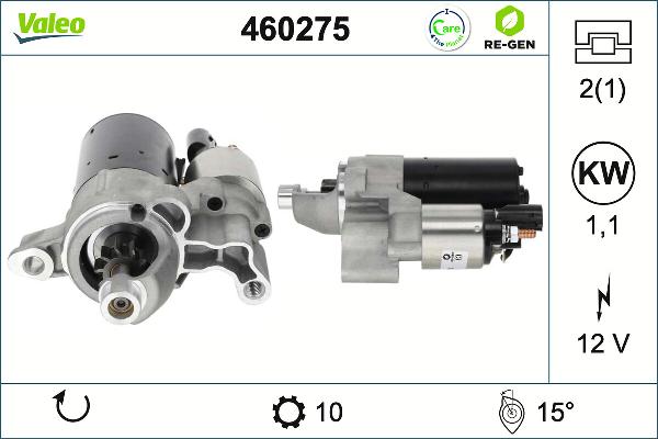 VALEO 460275 - Démarreur droxauto.com