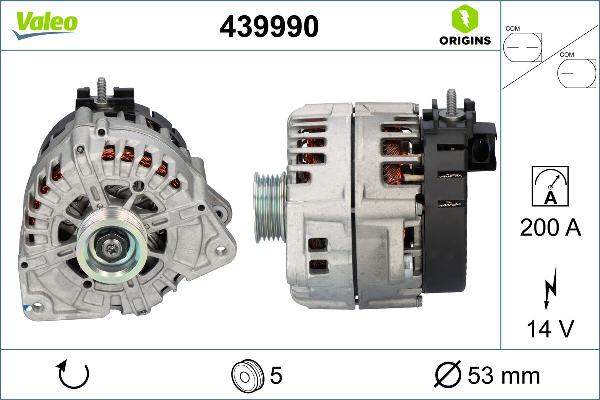 VALEO 439990 - Alternateur droxauto.com