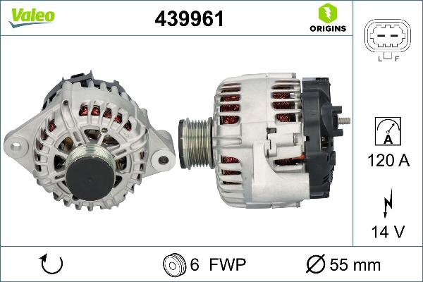 VALEO 439961 - Alternateur droxauto.com