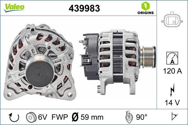 VALEO 439983 - Alternateur droxauto.com