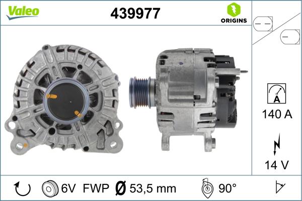 VALEO 439977 - Alternateur droxauto.com