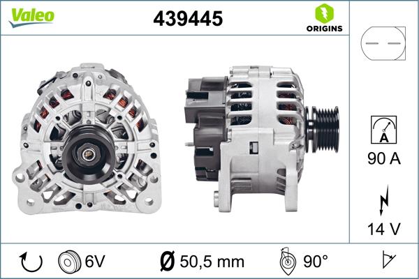 VALEO 439445 - Alternateur droxauto.com