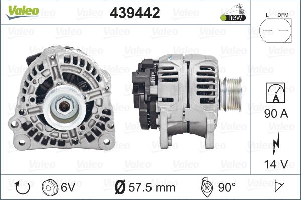 VALEO 439442 - Alternateur droxauto.com