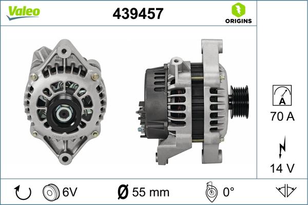 VALEO 439457 - Alternateur droxauto.com