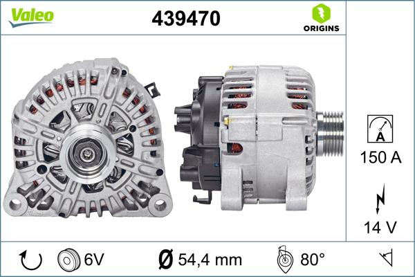 VALEO 439470 - Alternateur droxauto.com