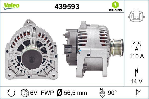 VALEO 439593 - Alternateur droxauto.com