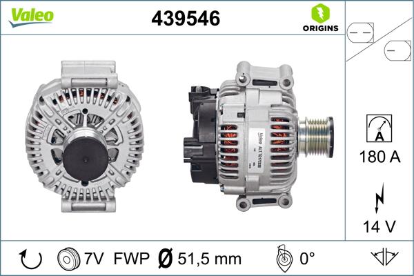 VALEO 439546 - Alternateur droxauto.com