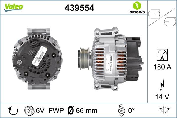 VALEO 439554 - Alternateur droxauto.com