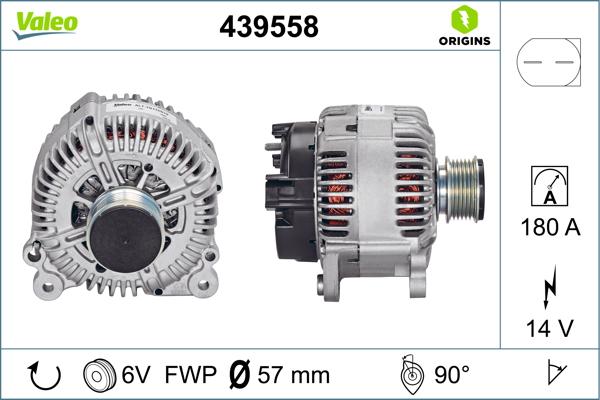 VALEO 439558 - Alternateur droxauto.com