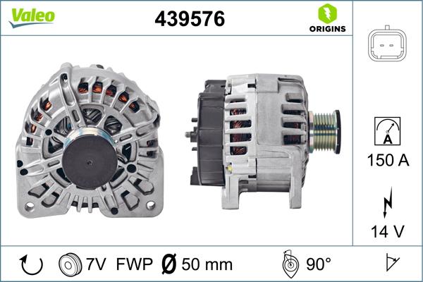 VALEO 439576 - Alternateur droxauto.com