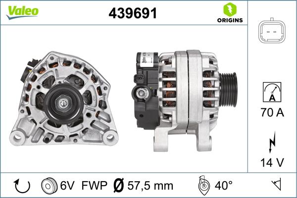 VALEO 439691 - Alternateur droxauto.com