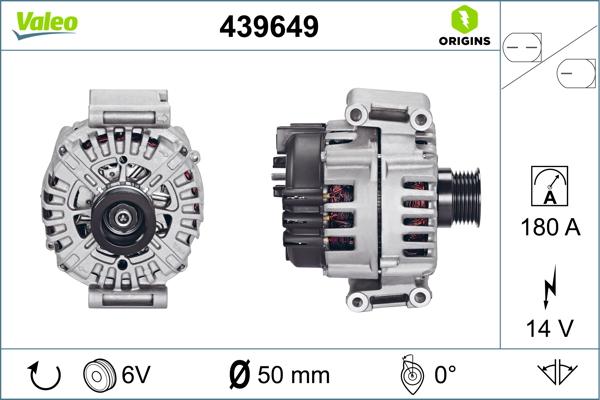 VALEO 439649 - Alternateur droxauto.com