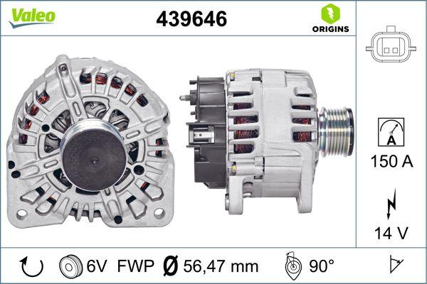 VALEO 439646 - Alternateur droxauto.com