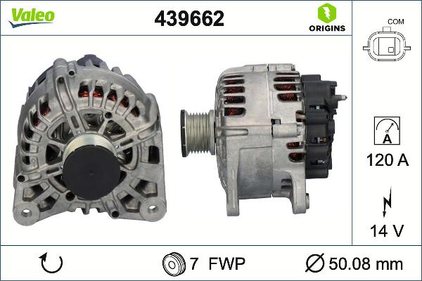 VALEO 439662 - Alternateur droxauto.com