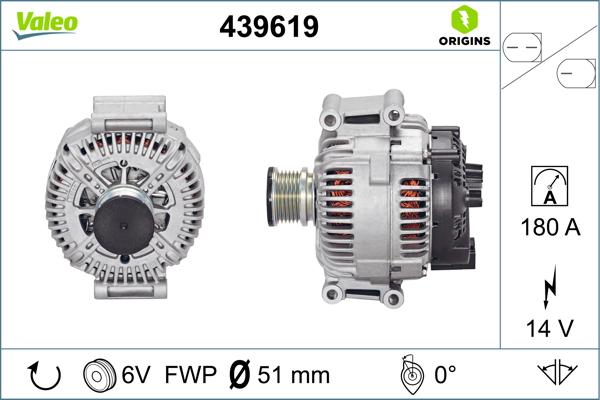 VALEO 439619 - Alternateur droxauto.com