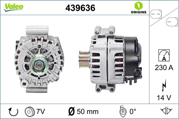 VALEO 439636 - Alternateur droxauto.com