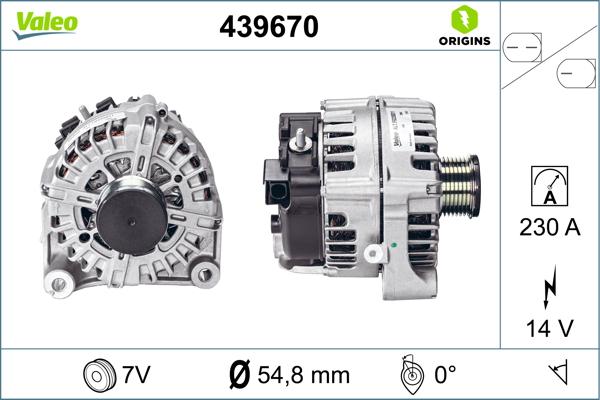 VALEO 439670 - Alternateur droxauto.com