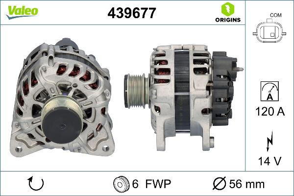 VALEO 439677 - Alternateur droxauto.com